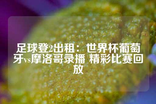 足球登2出租：世界杯葡萄牙vs摩洛哥录播 精彩比赛回放