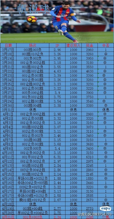 全网最稳足球计划单分享，让你轻松赢取胜利-第2张图片-www.211178.com_果博福布斯