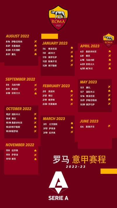 意甲罗马赛程20212022赛季完整赛程表-第2张图片-www.211178.com_果博福布斯