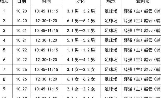 2023年中国足球赛事时间表图片 详细赛事安排